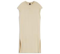 BOSS Vestido de punto con manga casquillo y detalle de logo - StyleC_Edress_5, 50540442 Beige claro M