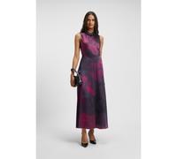 BOSS Vestido de seda estampada con cuello drapeado - StyleDavelvana, 50549957 Fantasía 32