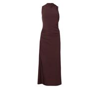BOSS Vestido de punto slim fit con detalles fruncidos - StyleEylai, 50557369 Marrón oscuro S