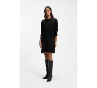 BOSS Vestido jersey relaxed fit en mezcla de lana virgen - StyleC_Ferinea, 50569849 Negro XS