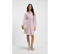 BOSS Vestido mini de satén arrugado con detalles fruncidos - StyleC_DECLY, 50544038 Luz púrpura 44