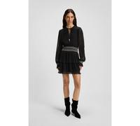 BOSS Vestido plisado con cintura fruncida - StyleC_Desia, 50544042 Negro 40