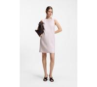 BOSS Vestido recto sin mangas de lino - StyleDinderal, 50557447 Rosa claro 40