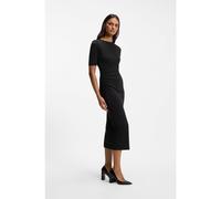 BOSS Vestido slim fit de algodón elástico sin cierres - StyleEcha, 50576991 Negro S