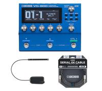 Boss VG-800 - Dispositivo multiefecto con pastilla de guitarra y cable serie GK