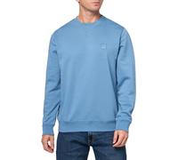 Boss Westart - Sudadera de algodón con Logotipo de Corte Regular para Hombre, Cuarzo Blue Fade, M