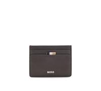 Boss Zair_Card Holder N, Soporte para Tarjetas Hombres, marrón Oscuro, Talla única