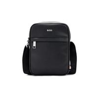 BOSS Zair Bandolera negro, cuero, hombre