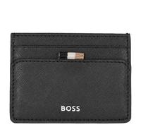 BOSS Tarjetero con logo metalizado en relieve - StyleZair_Card holder N., 50536751 Negro pcs.