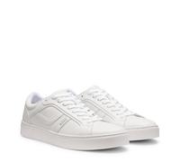 BOSS Deportivas de piel de napa sintética con ribetes de logo - StyleRhys_Tenn_pu, 50562636 Blanco 46