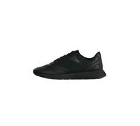 BOSS Deportivas de malla con suela estriada - StyleTitanium_Runn_methal, 50568928 Negro 42