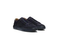 BOSS Deportivas Gary de ante con cordones elásticos - StyleGaryTenn_sdhdel, 50534292 Azul oscuro 46