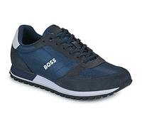 BOSS Deportivas con apliques de piel sintética, inspiradas en las zapatillas de correr - StyleParkour-L_Runn_ny_N, 50498133 Azul oscuro 39