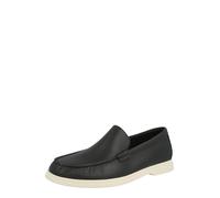 BOSS Mocasines de piel abatanada con detalle de logo - StyleSienne_Mocc_tbsf, 50536173 Negro 44