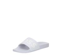 BOSS Zapatos abiertos 'Aryeh' azul claro / blanco 44 azul claro / blanco