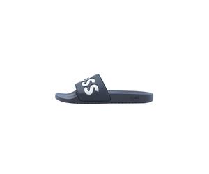BOSS Zapatos abiertos 'Aryeh' marino / blanco 41 EUR
