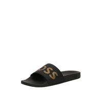 BOSS Zapatos abiertos 'Aryeh' oro / negro 41 EUR