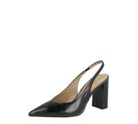 BOSS Zapatos de tacón de piel con tira trasera - StyleMiah_SLBPump90_NACS, 50573426 Negro 36