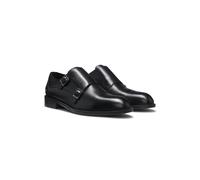 BOSS Zapatos de piel con hebilla doble - StyleTayil_Monk_buct, 50568808 Negro 43