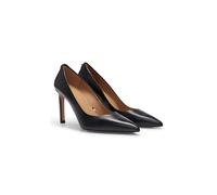 BOSS Zapatos de salón de piel con tacón alto y puntera afilada - StyleJanet Pump 90-N, 50504280 Negro 38