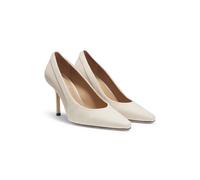 BOSS Zapatos de tacón de ante con plantilla cómoda - StyleCharlize_PumpSlb90_S, 50557720 Beige claro 40.5