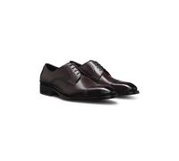 BOSS Zapatos Derby de piel con detalles calados - StyleRill_Derb_bubrct, 50552364 Marrón oscuro 42