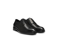 BOSS Zapatos Derby de piel con detalles de costuras - StyleTayil_Derb_bunl, 50541701 Negro 44.5