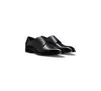 BOSS Zapatos Derby de piel con puntera - StyleRill_Derb_buctamf, 50544662 Negro 44