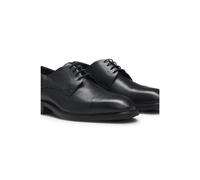 BOSS Zapatos Derby de piel granulada con puntera - StyleP-Winslow_Dr_buctp, 50549686 Negro 41
