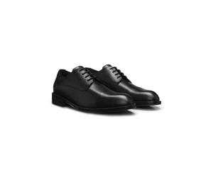 BOSS Zapatos Derby de piel granulada con refuerzo en la puntera - StyleTayil_Derb_grct, 50573315 Negro 46