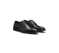 BOSS Zapatos Derby en piel lisa y con textura - StyleDerrek_Derb_buprpt, 50555426 Negro 43.5
