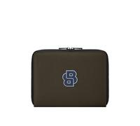 BOSS Zipped folder with varsity-style logo patch - StyleConference folder A5 Varsity Forest Gree, 58837111 Verde oscuro pcs.