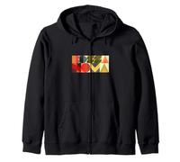 Bossa Nova Brasil Música Jazz Tipografía Vintage Sudadera con Capucha
