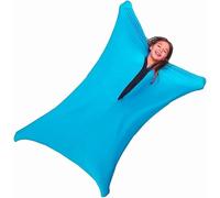 BOSSGE Los Calcetines sensoriales de Cuerpo Completo elásticos for niños con Movimiento dinámico ayudan a los niños con Autismo y TDAH a Mejorar el procesamiento sensorial (Color : Sky Blue, Size :