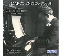Bossi : Intégrale des uvres pour piano 4 mains. Borganti, Giurato.