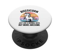 Bossicorn Igual Que Un Jefe Normal Pero Más Impresionante PopSockets PopGrip Adhesivo
