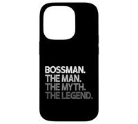 Bossman The Man Myth Legend Carcasa para iPhone 14 Pro