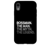 Bossman The Man Myth Legend Carcasa para iPhone XR