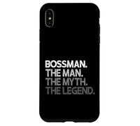 Bossman The Man Myth Legend Carcasa para iPhone XS MAX