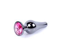 Bossoftoys - 64-00053 - Butt - Plug - Dark - Silver - Anal - Pink