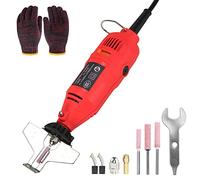 Bostar Afilador Cadena Motosierra,Herramientas de Afilado de Motosierra Eléctrica 180W,Afilador de Amoladora de Cadena de Mano de Alta Velocidad