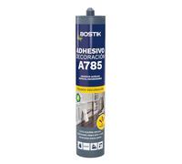 Bostik, A785 HIGH GRIP DECO, Adhesivo Acrílico de Alto Agarre inicial, Adhesivo Versátil y Pintable, Blanco Cartucho 310 mL