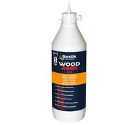 BOSTIK A965 D3 - Pegamento para madera y parquet (1100 g, resistente al agua, sin disolventes, relleno de grietas, tiempo abierto 10 minutos), transparente