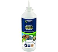 Bostik, Adhesivo de poliuretano monocomponenente para pegados exigentes, Adhesivo Césped & Madera Exterior, Ámbar, Biberón 750 g