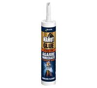 BOSTIK MAMUT GLUE Blanco, Adhesivo de Montaje de Alta Resistencia, Unión Inmediata y Duradera para el Pegado de Objetos Pesados, Todo Tipo de Materiales, Interior y Exterior, Cartucho 290 ml