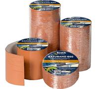 Bostik Batuband 650 - Tira de sellado autoadhesiva en frío - Cubierta, fachada, acristalamiento, albañilería, industria, 1 rollo - naranja - longitud 10 m, ancho: 30 cm, grosor: 0,8 mm