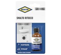 Bostik Esmalte de retoque de pasta reparadora blanca para arañazos y astillas, resistente al agua y altas temperaturas, 23 g