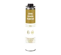Bostik ESPUMA EXPANSIVA DE POLIURETANO Beige para Pistola, Alta Adherencia y Aislamiento, Resistente a Temperaturas Extremas, Expansiva y Pintable, Ideal para Sellado, Fijación y Relleno, Bote 650 ml