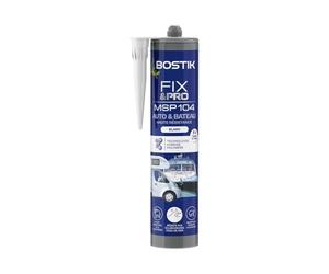 Bostik FIXPRO - Masilla para coche y barco MSP 104 - Pegamento y junta - Todos los materiales - Resistente a las Intemperías y al Agua de Mar - Masilla Híbrida Polímero - Color: Blanco - 1 cartucho de