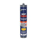 BOSTIK MSP TURBO Gris, Adhesivo de Agarre Inmediato en 3 Segundos, Ideal para Pegado Vertical, Interior y Exterior, Cartucho 290 ml